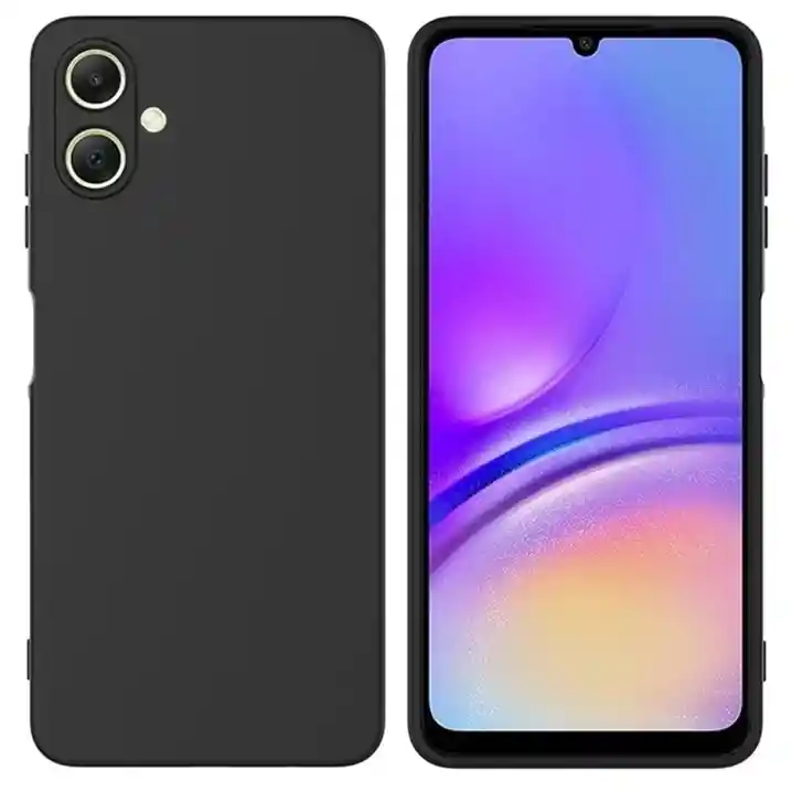Silicon Case Samsung A07 Negro