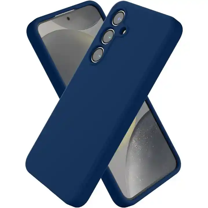 Silicon Case Samsung S25 Azul