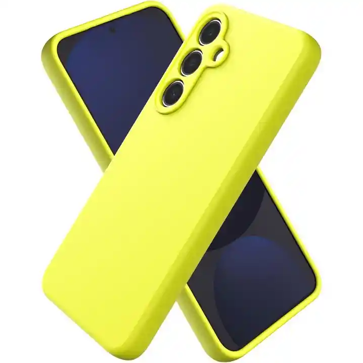 Silicon Case Samsung S25 Fe Amarillo