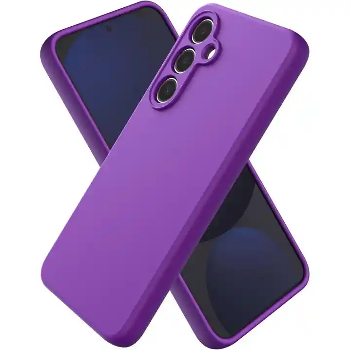 Silicon Case Samsung S25 Fe Violeta