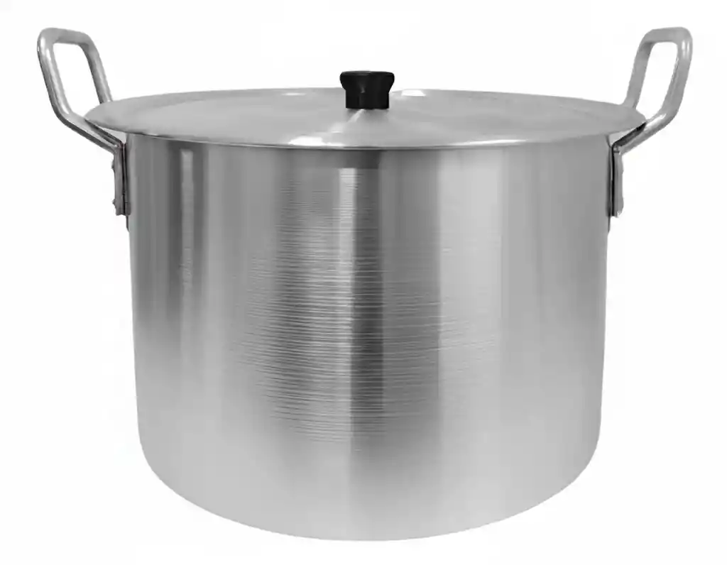 Olla Grande 12 Litros Ligera Practica 30 Cm Calidad Aluminio Resistente Y Eficiente