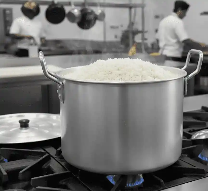 Olla Grande 12 Litros Ligera Practica 30 Cm Calidad Aluminio Resistente Y Eficiente