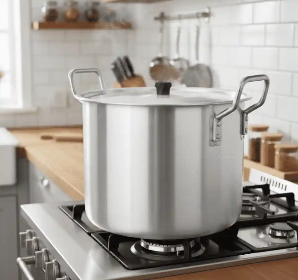 Olla Grande 12 Litros Ligera Practica 30 Cm Calidad Aluminio Resistente Y Eficiente