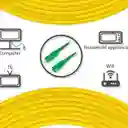 Cable De Fibra Óptica 10 Metros Monomodo Sc/apc A Sc/apc Para Módem