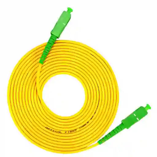 Cable De Fibra Óptica Monomodo 15 Metros Sc/apc A Sc/apc Para Módem