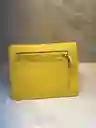 Billetera En Cuero Amarillo