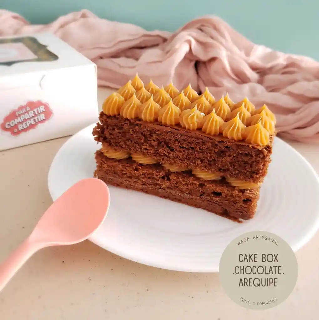 Porción Torta Choco Arequipe