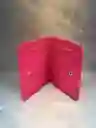 Billetera En Cuero Fucsia