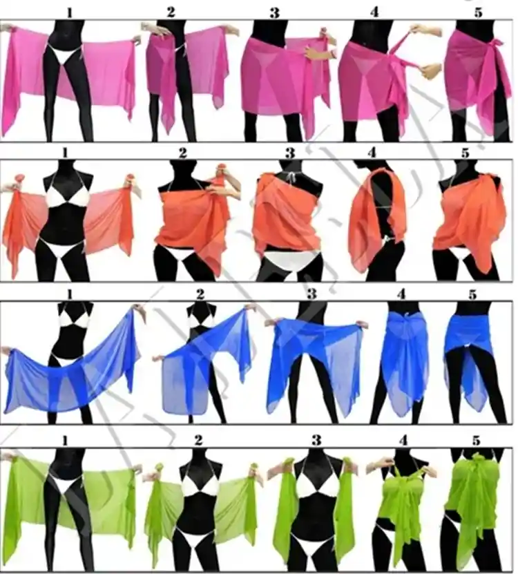 Pareo Estampado Trasparente