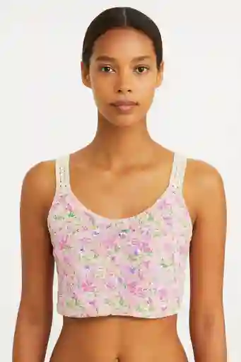 Top Tejido En Ojalillo Talla Unica