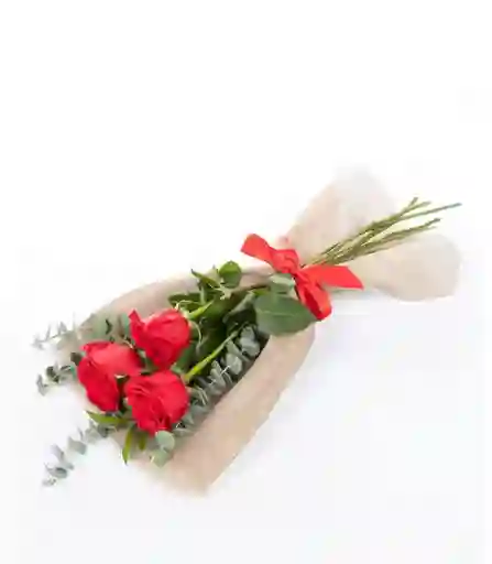 Ramillete De Rosas Rojas