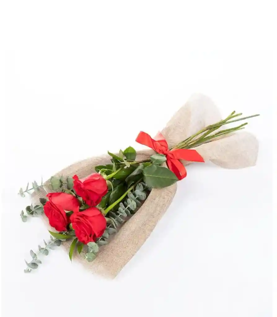Ramillete De Rosas Rojas