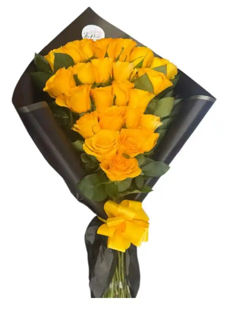 Ramillete De Rosas Amarillas