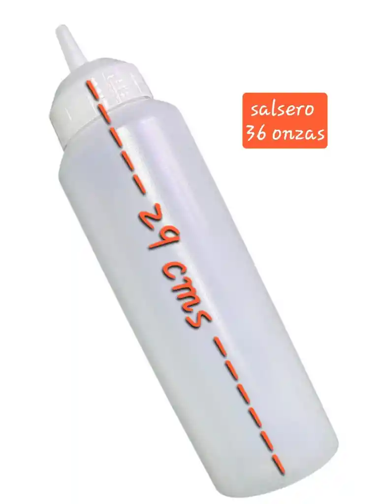 Salseros 36 Onzas, Teteros Para Salsas, Botellas Para Salsas