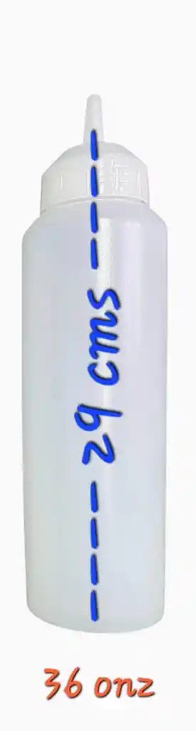 Salseros 36 Onzas, Teteros Para Salsas, Botellas Para Salsas