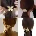 Set X 4 Pony Cuff Coleros Metálicos Diseños Surtidos