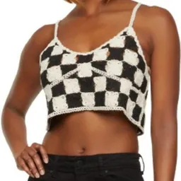 Top Tejido Crotchet Talla Unica