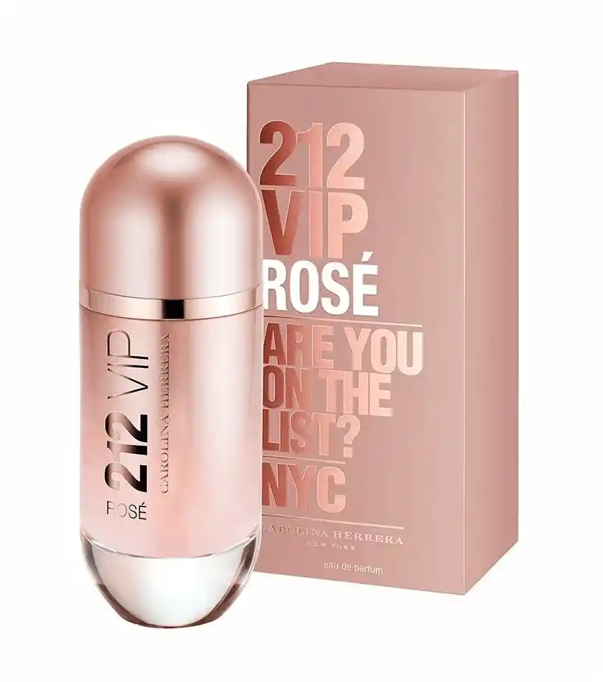 Perfume 212 Vip Rosé Carolina Herrera 80ml Calidad Premium 1:1