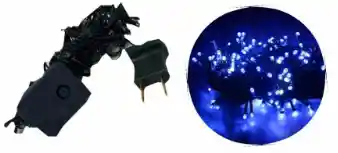 Instalacion Led X 36l Lineal Azul 3.5 Mts Cable Verde