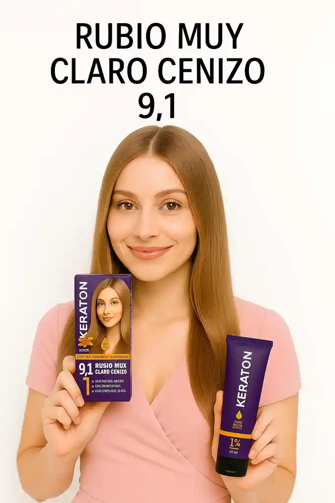 Keraton Rubio Muy Claro Cenizo 9.1