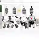 Sonajeritos De Coche Y Cuna En Blanco Y Negro Nuevo