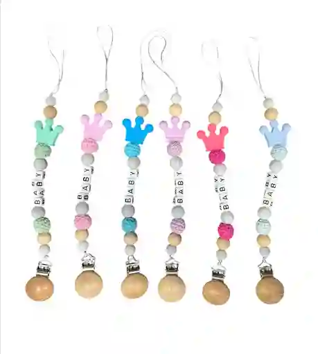 Sujetadores De Chupon Para Bebes X1 Corona