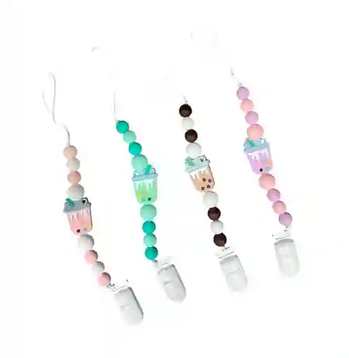 Sujetadores De Chupon Para Bebes X1 Capuchino