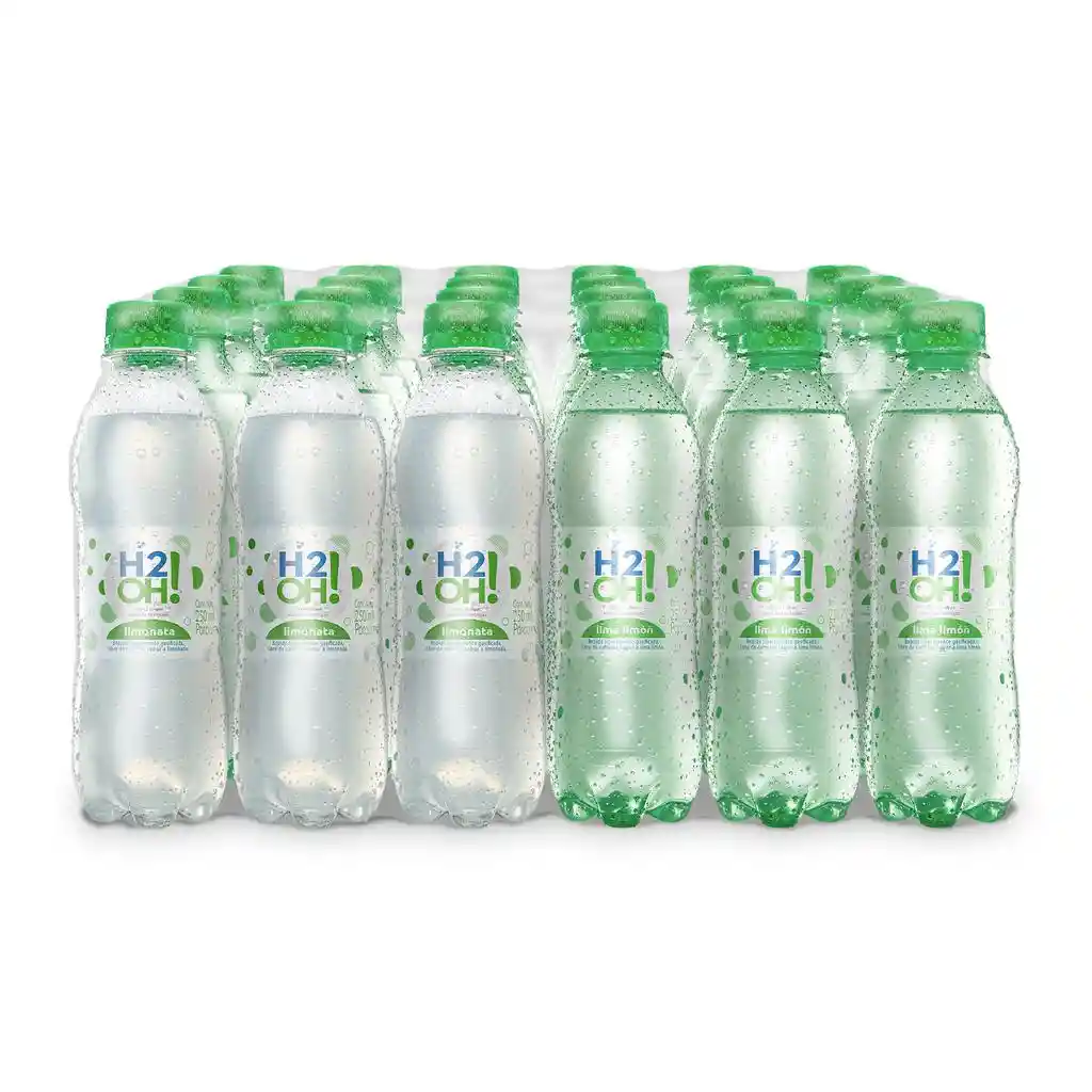 H2oh Agua Saborizada 24 Unidades / 250 Ml