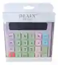 Calculadora Escritorio Solar A Pila 12 Dígitos.
