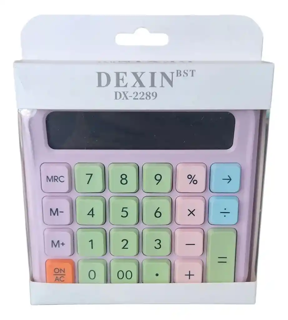 Calculadora Escritorio Solar A Pila 12 Dígitos.