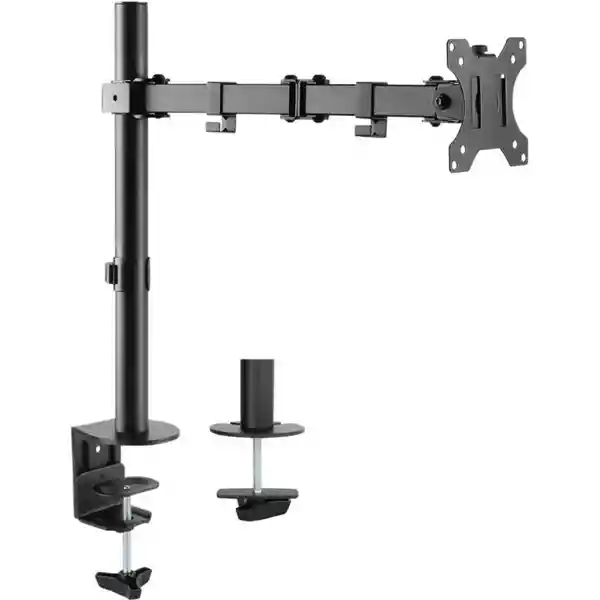 Soporte De Brazo Para Monitor Escritorio De 13" A 27" Negro