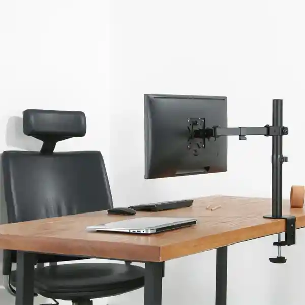 Soporte De Brazo Para Monitor Escritorio De 13" A 27" Negro