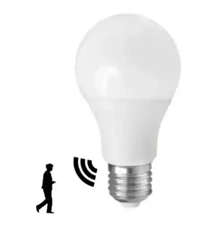 Bombillo Con Sensor De Movimientoled De 9w