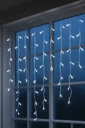 Cortina Navideña Led Blanca – Modelo Yg-830 (3 X 0.6 Metros) ✨🎄