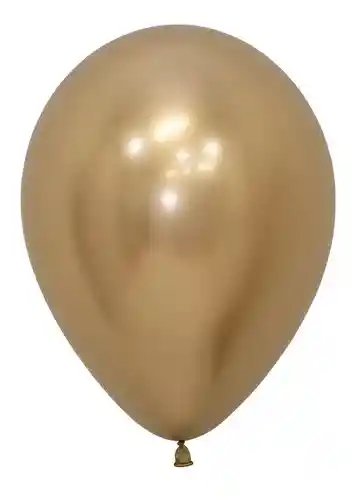 Globos Fashion Ballons Dorado R9 X12