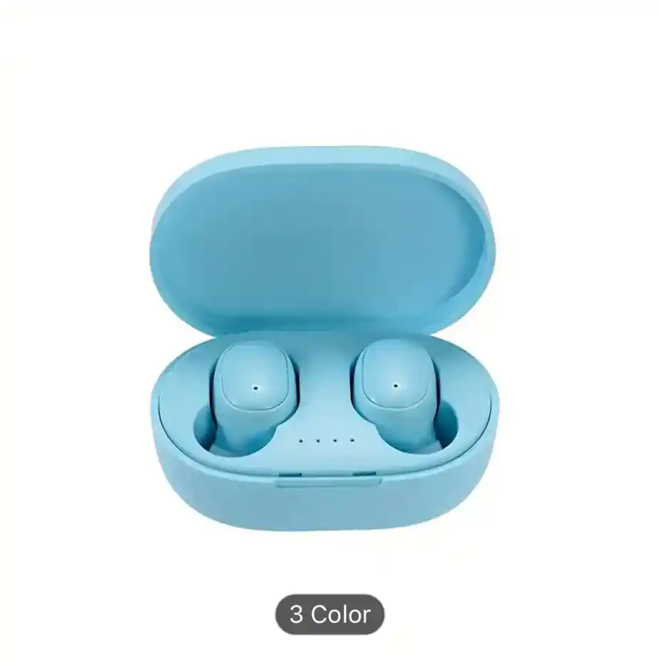 Audifonos Inalambricos Mini Azul Claro