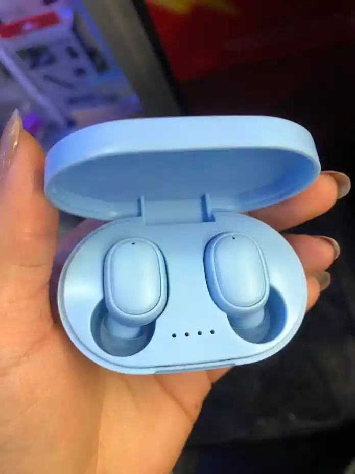 Audifonos Inalambricos Mini Azul Claro