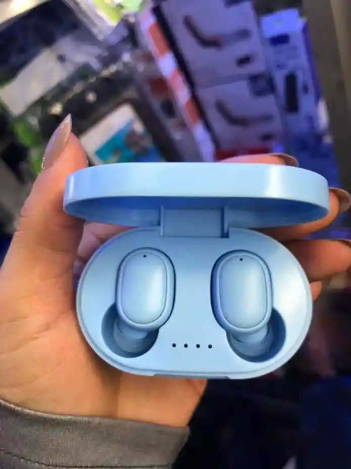 Audifonos Inalambricos Mini Azul Claro