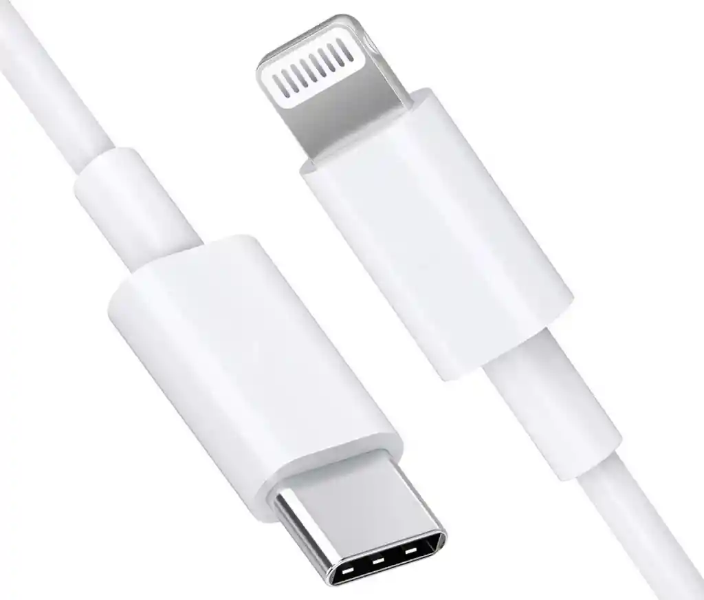 Cable Tipo C A Iphone Blanco 1 Metro