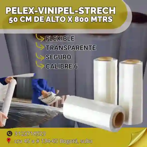 Vinipel-pelex - 50 Cm De Alto X 800 Mtrs