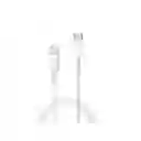 Cable Tipo C A Iphone Blanco 1 Metro