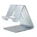 Soporte Para Celular Metalizado Gris Universal