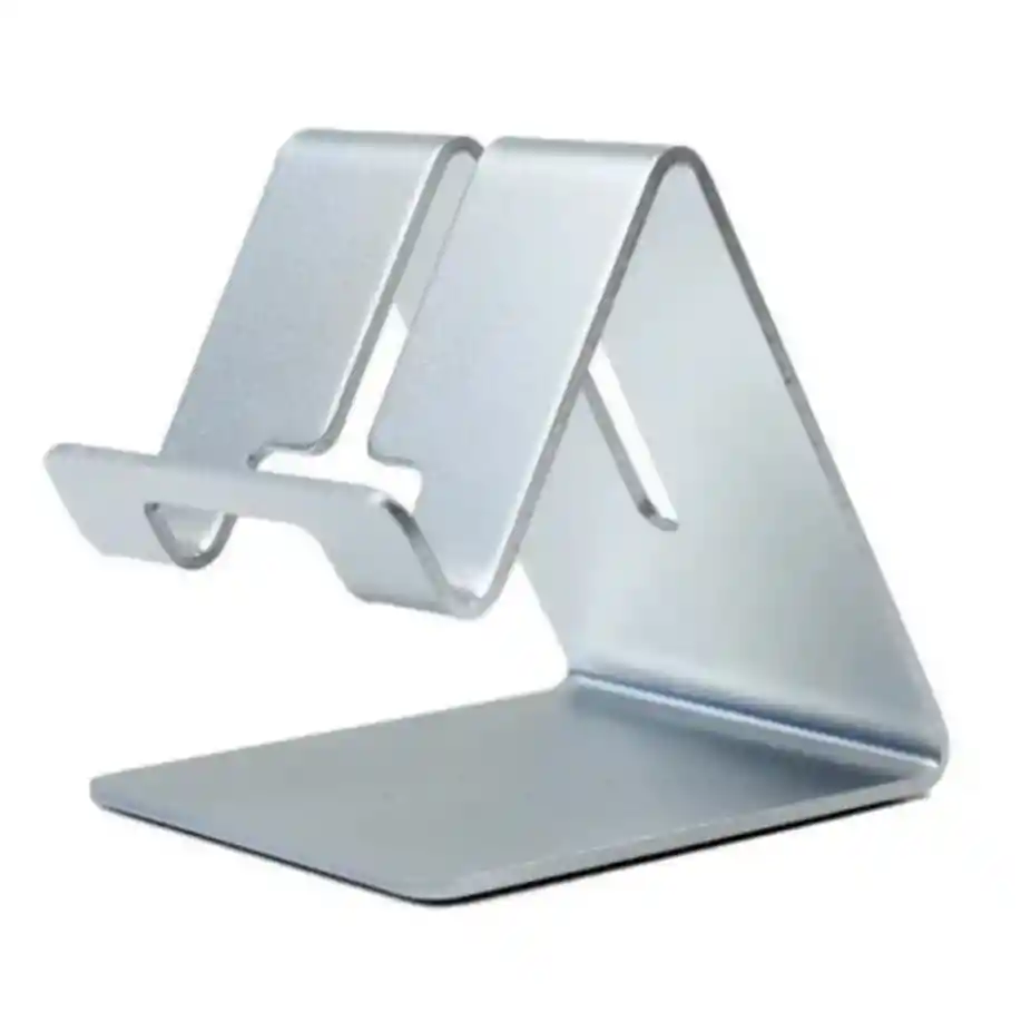 Soporte Para Celular Metalizado Gris Universal