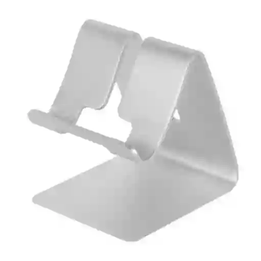 Soporte Para Celular Metalizado Gris Universal