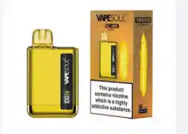 Vapesoul Lcd 10000 Puffs Banana Ice Disposable Vape Deluxe