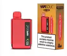 Vapesoul Lcd 10000 Puffs Strawberry Yogurt Disposable Vape Deluxe