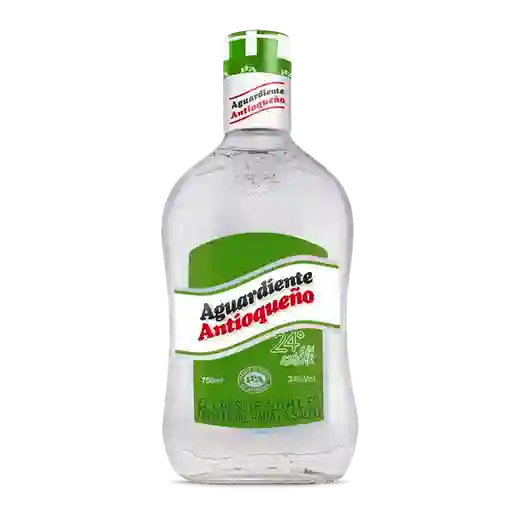 Aguardiente Verde Antioqueño Sin Azúcar 24°