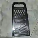 Rallador De Cocina Negro Acero Inoxidable 25 Cm