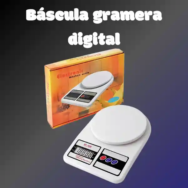 Báscula Gramera Digital