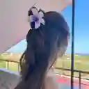 Pinza Caimán Gancho Flor Hawaiana Grande Para Pelo Cabello